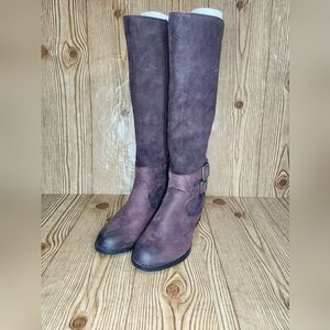 Sorel Women's Lolla Tall II Knee‎ High Buckle Side Zip Boots Size 6.5